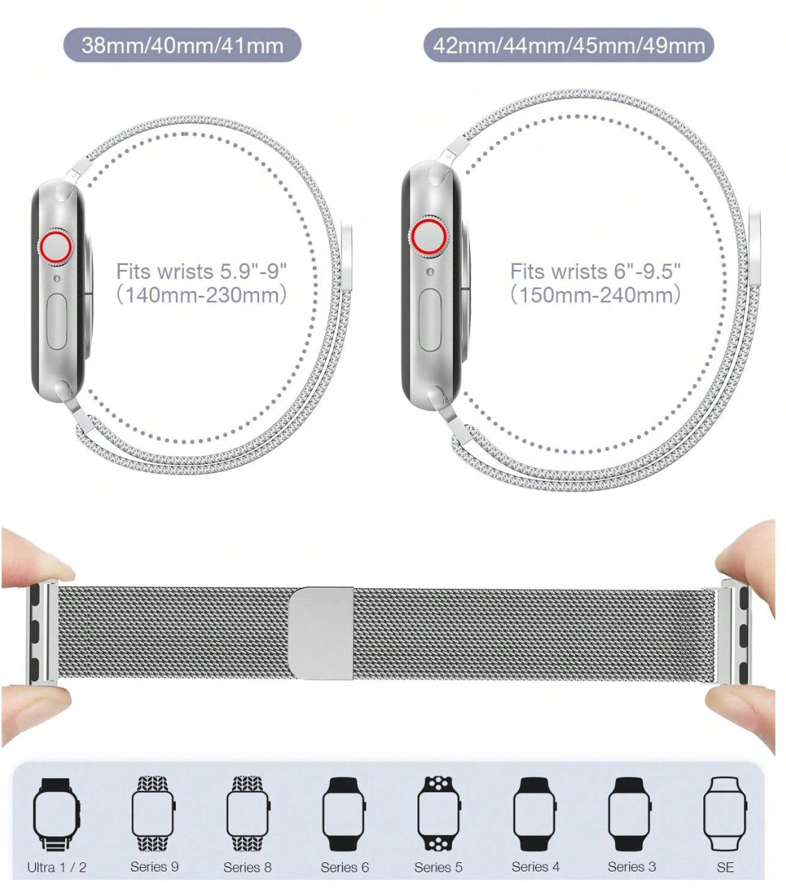 Correa Apple Watch Metálica
